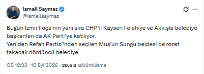 4 belediye başkanı daha AK Parti'ye geçiyor - Resim : 1