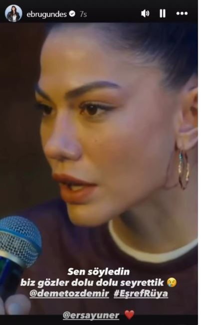 Ebru G&uuml;ndeş&rsquo;ten Demet &Ouml;zdemir&rsquo;e &ouml;vg&uuml; dolu s&ouml;zler: &lsquo;G&ouml;zlerimiz doldu&rsquo; - Resim : 2