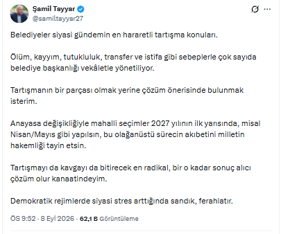YENİÇAĞ'ın erken yerel seçim kulisine AK Parti'den ilk sinyal - Resim : 2