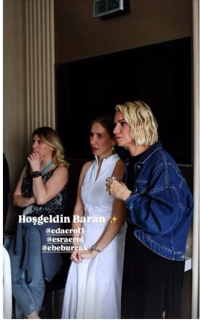 Esra Erol teyze oldu: Eda Erol, oğlunu kucağına aldı - Resim : 2