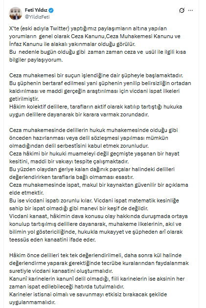İBB davası öncesi dikkat çeken çıkış: Feti Yıldız'dan 'gizli tanık' mesajı - Resim : 1