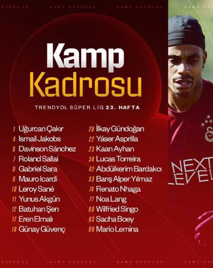Galatasaray'da Osimhen Konyaspor maçının kadrosuna alınmadı: İşte nedeni - Resim : 3