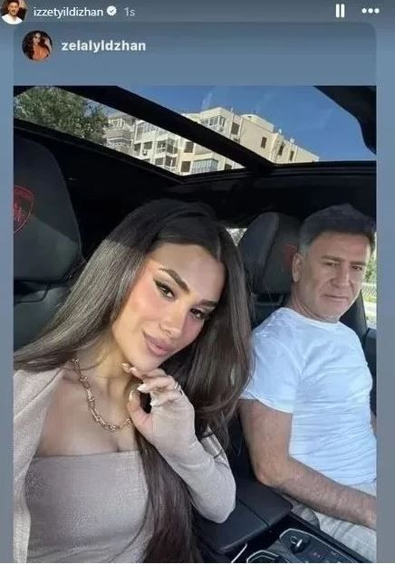 İzmir’den İstanbul’a aşk gezisi: 9 çocuk babası İzzet Yıldızhan eşi Ajda ile Galataport İstanbul’da yürüyüşte yakalandı - Resim: 9