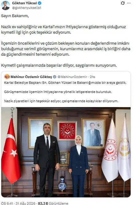 Kartal Belediye Başkanı'ndan dikkat çeken ziyaret trafiği: Önce Bakan, sonra Kılıçdaroğlu - Resim : 3
