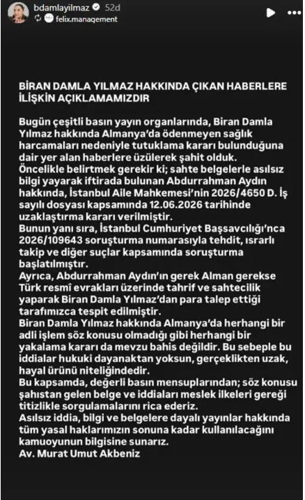 Kırmızı bülten iddialarına sert yanıt: Biran Damla Yılmaz sessizliğini bozdu - Resim : 2