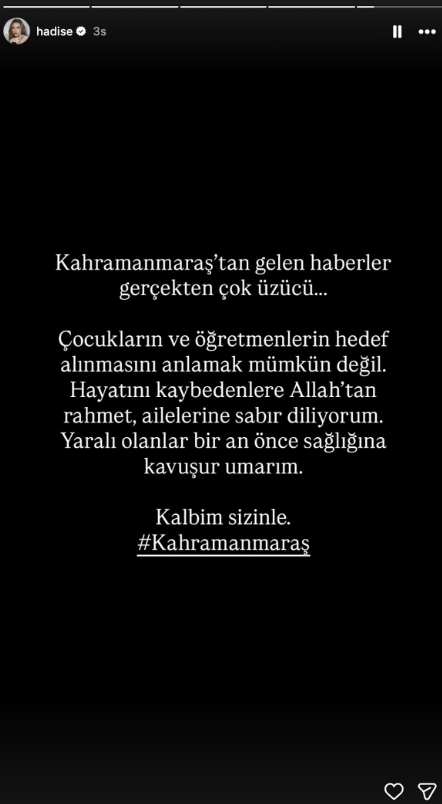 Ülkeyi yasa boğan saldırılara ünlüler de kayıtsız kalamadı - Resim : 3