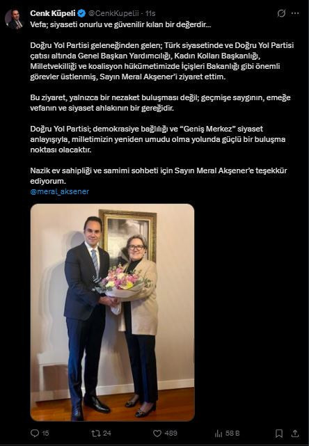 Meral Akşener'e s&uuml;rpriz ziyaret: Yalnızca bir nezaket buluşması değil - Resim : 3