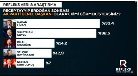 Erdoğan'ın yerine kim geçsin anketi! Sürpriz sonuç - Resim : 1