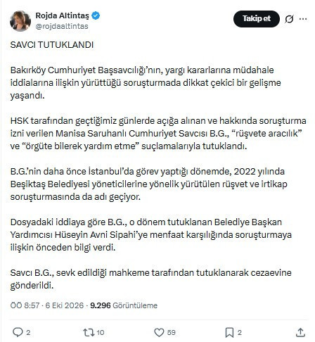HSK’nın açığa aldığı savcı rüşvetten tutuklandı - Resim : 1