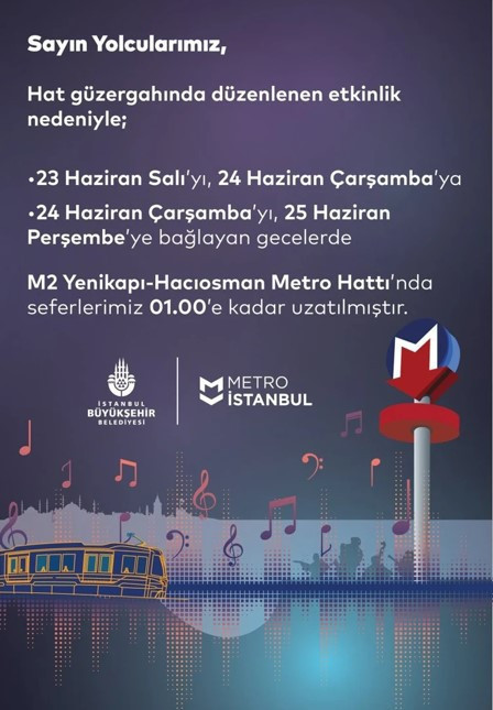 İstanbul'da metro saatleri uzatılacak: Bu tarihlere dikkat - Resim : 2