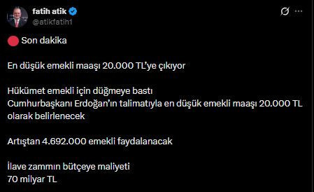 Emekli maaşlarında son rakam belli oldu - Resim : 2