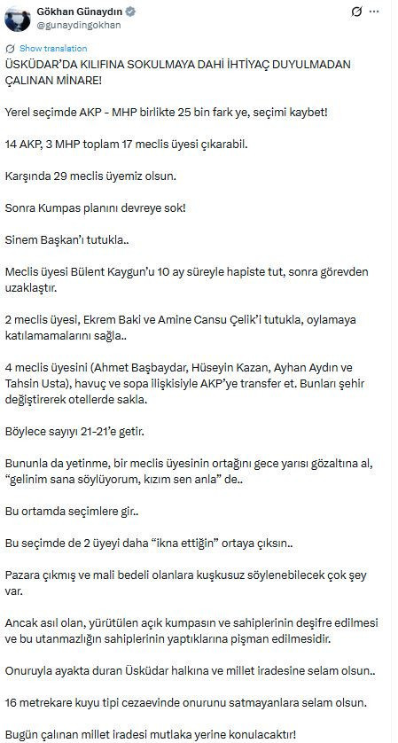 Üsküdar Belediyesi AK Parti'ye geçti: Siyasilerden tepki yağdı - Resim : 7