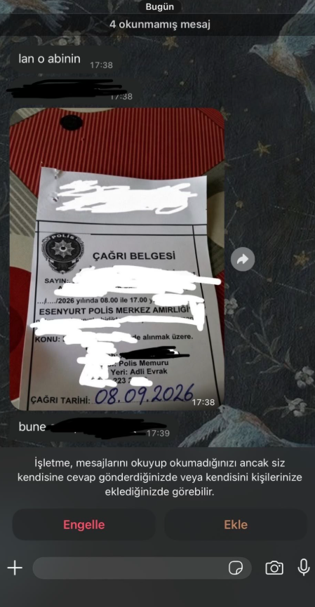 Ölümle tehdit edildi, koruması kaldırıldı: İYİ Partili isim o mesajları paylaştı - Resim : 3