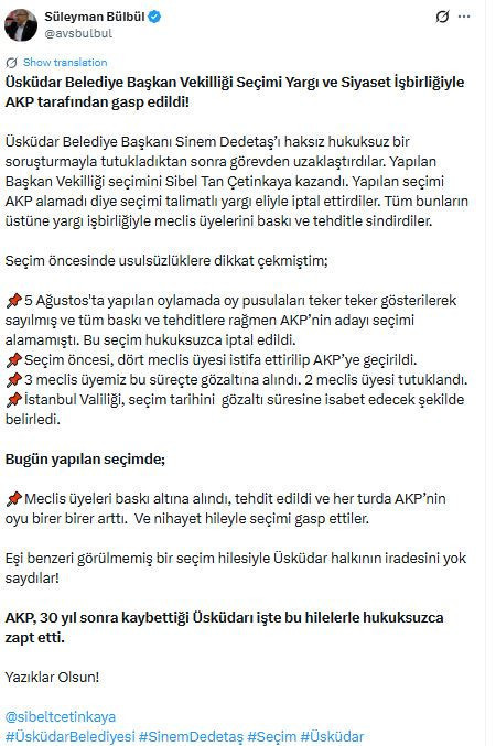 Üsküdar Belediyesi AK Parti'ye geçti: Siyasilerden tepki yağdı - Resim : 9