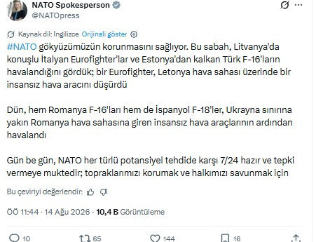 NATO hava sahasına giren İHA'yı Türk jetleri düşürdü - Resim : 2