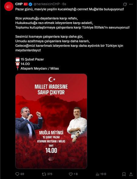 CHP'nin yeni miting adresi belli oldu - Resim : 2