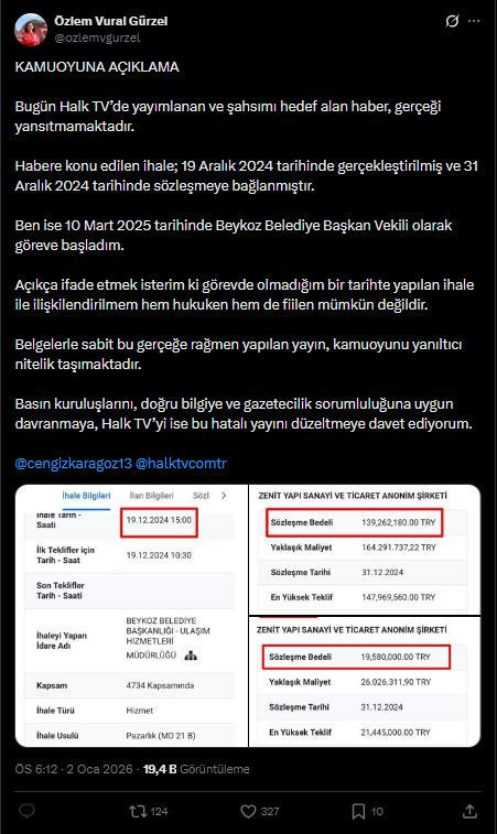 Beykoz Belediyesi'nden ihale iddiasına yanıt... CHP'den AKP'ye transferi olay olmuştu - Resim : 2