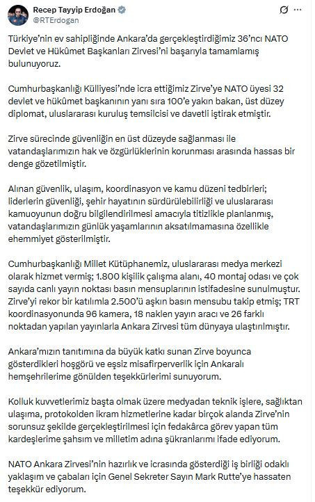 Erdoğan'dan dikkat çeken Trump açıklaması: KAAN ve F-35'ler başta olmak üzere... - Resim : 1
