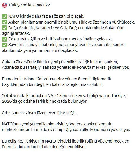 NATO’nun yeni askeri merkezi Adana oluyor: Çok Uluslu Kolordu Karargahı'nın Türkiye'ye kazançları - Resim : 2