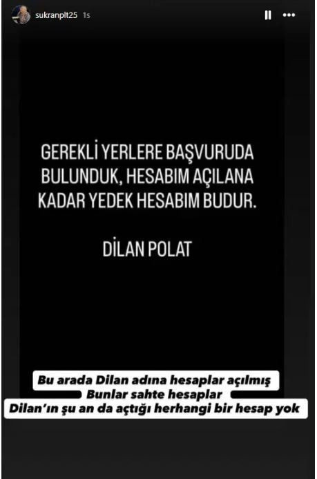 6,3 milyon takipçili hesabı kapatıldı: Dilan Polat'tan ilk açıklama geldi - Resim : 3