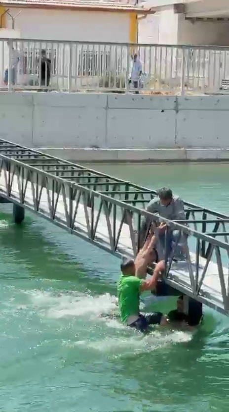 Adana’da çığlık sesleri mahalleyi ayağa kaldırdı: Sulama kanalında nefes kurtarma - Resim : 2