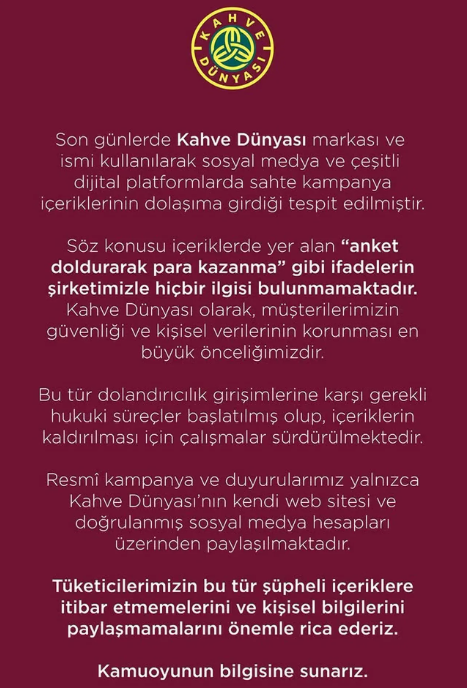 Kahve Dünyası 50 bin lira mı dağıtıyor? Mesaj arkadaşınızdan geliyor, tuzağa çekiliyorsunuz - Resim: 8