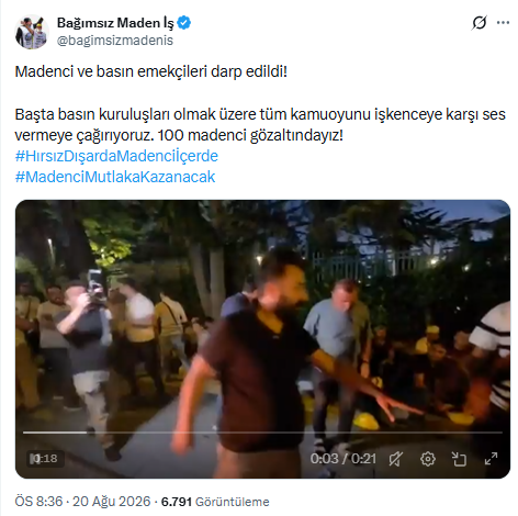 Ankara'da 100'den fazla madenci gözaltına alındı - Resim : 1