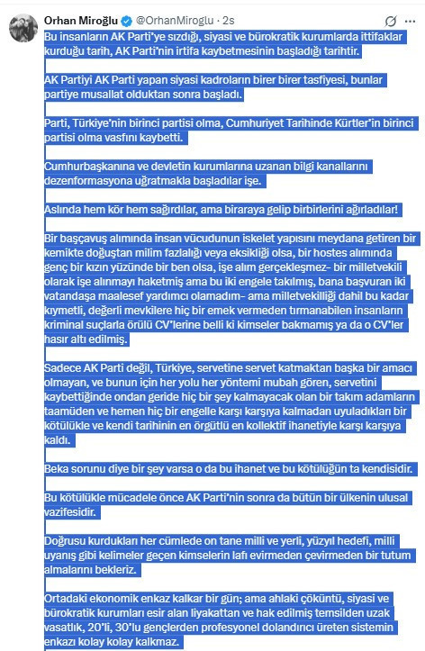 Eski AK Partili isimden iktidara "Fon" isyanı: Kimse inanmaz - Resim : 3