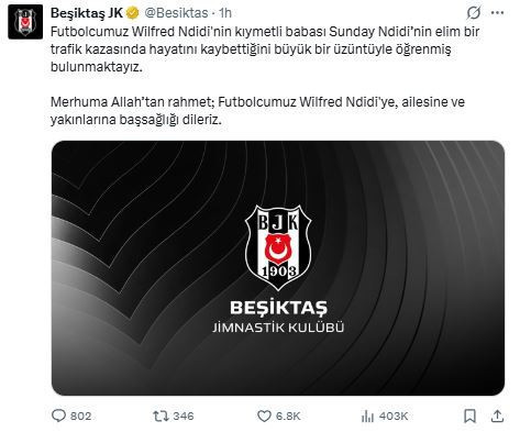 Wilfred Ndidi aldığı haberle yıkıldı: Beşiktaş, kötü haberi duyurdu - Resim : 1