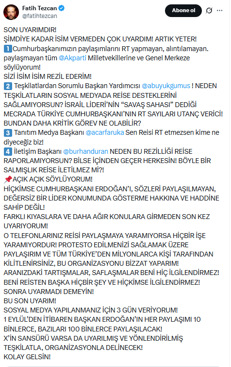 Fatih Tezcan isim verdi, AK Partilileri tehdit etti - Resim: 14