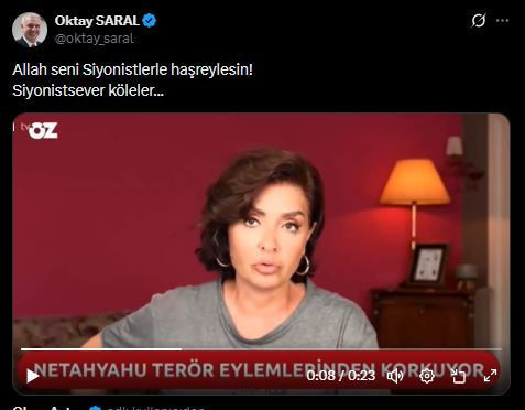 Saray'ın danışmanı bu kez de Özlem Gürses 'i hedef aldı - Resim : 3
