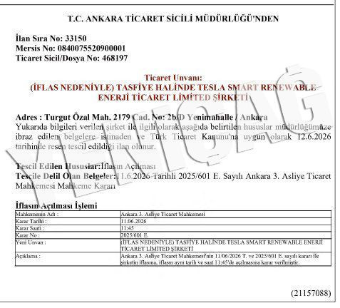 Ankaralı Tesla iflas etti: Suriyeli girişimci battı - Resim: 8