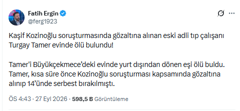 Gazeteci Fatih Ergin tutuklama talebiyle mahkemeye sevk edildi - Resim : 1