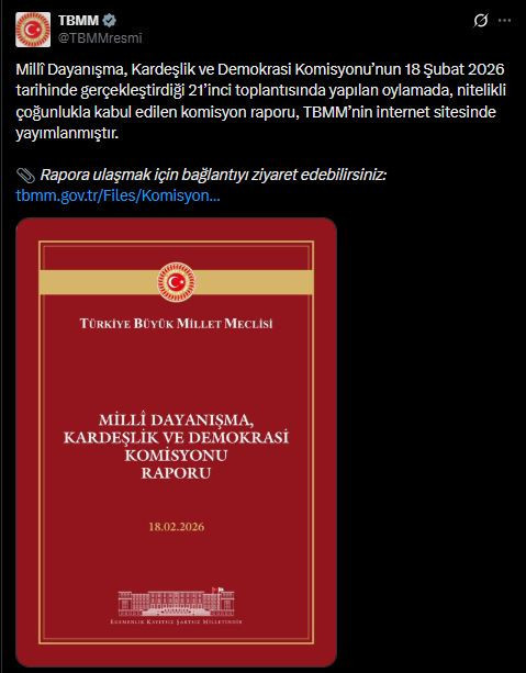 Süreç komisyonunun kabul ettiği tartışmalı rapor erişime açıldı - Resim : 1