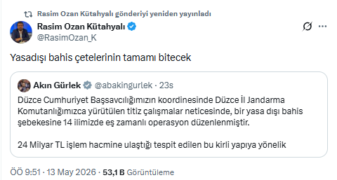 Yasa dışı bahis operasyonunda Rasim Ozan Kütahyalı da gözaltına alındı - Resim : 3