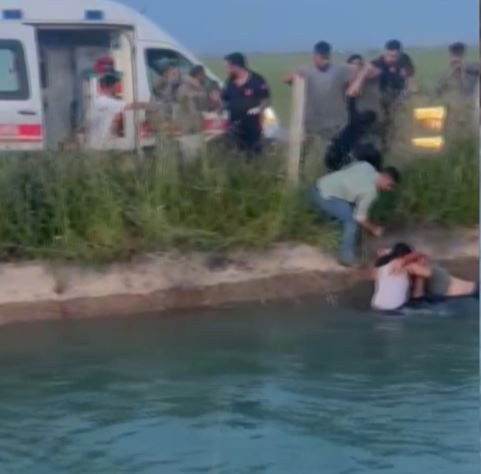 Kanalda dehşet anları: Azgın sularla savaşta halata tutundu - Resim: 8