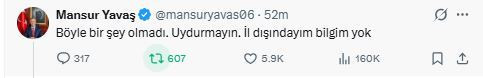 Yarkadaş'ın Kılıçdaroğlu iddiasına Mansur Yavaş'tan yanıt: 'Uydurmayın' - Resim : 1