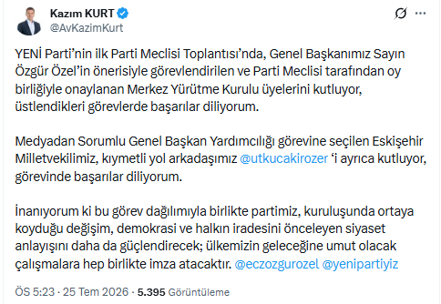 YENİ Parti'ye geçecek olan 44 belediye başkanı belli oldu: İşte isim isim geçecekler listesi - Resim: 12