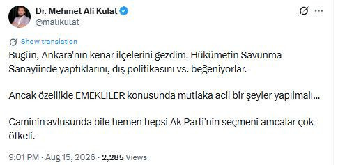 AK Parti'ye ince ayar: Emekliler öfkesini en diri tutan kesim, haberiniz olsun - Resim : 3