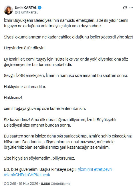Cemil Tugay'ın istifasının ardında ne var, 3 günde ne değişti? Belediye Başkanlığını bırakacak mı? - Resim : 3