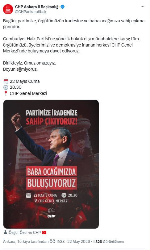 Ankara’da hareketli saatler… YENİÇAĞ CHP Genel Merkezi’nde - Resim : 5