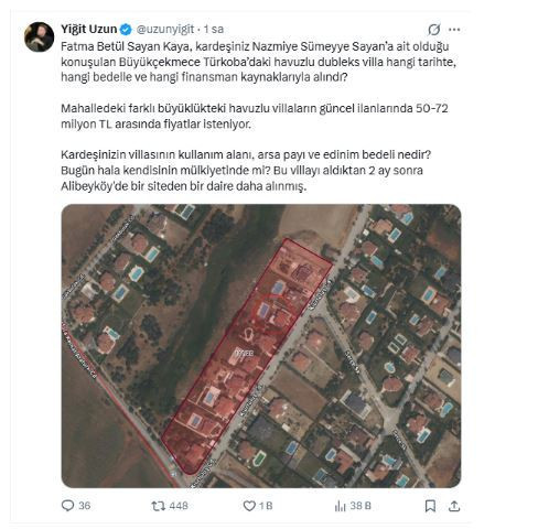 Belediye bursuyla okuyan Fatma Betül Sayan Kaya’nın ailesi gayrimenkul imparatoru çıktı - Resim : 6