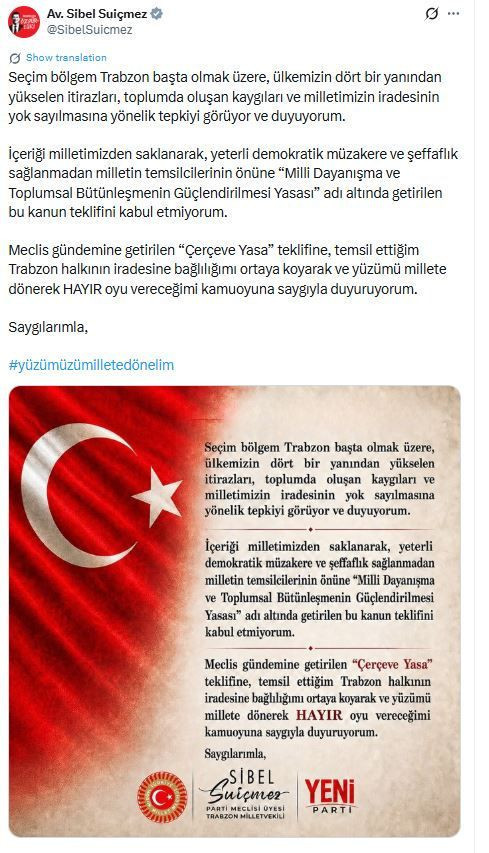 YENİ Partili 21 vekil çerçeve yasaya hayır dedi: Özgür Özel 'sorumluluklarıyla baş başa bırakıyorum' demişti - Resim: 3