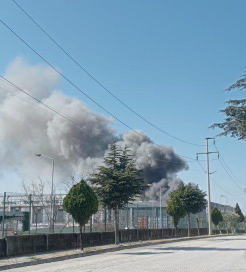 Oyuncak ve şekerleme fabrikasında yangın - Resim : 2