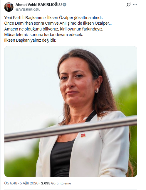 YENİ Partili İl Başkanı g&ouml;zaltına alındı - Resim : 1