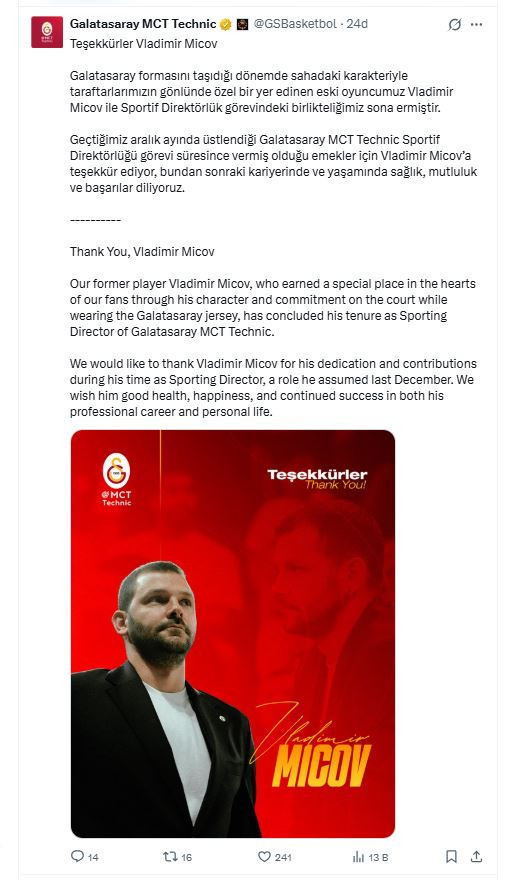 Galatasaray'da ayrılık kararı - Resim : 1