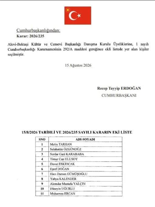 Cumhurbaşkanı Erdoğan'dan kritik atamalar: Resmi Gazete'de yayımlandı - Resim : 3