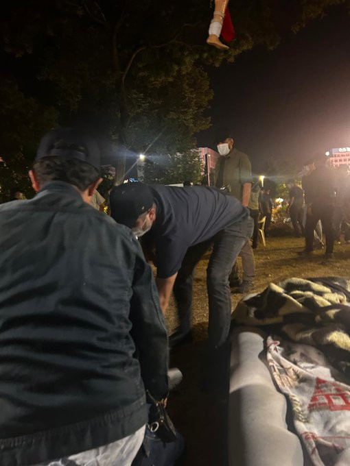 Güvenpark'ta şehit aileleri ve gazilere polis müdahalesi - Resim : 1