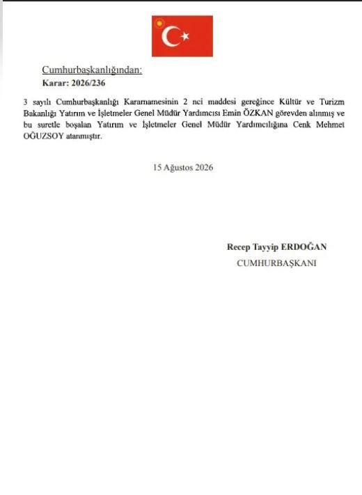 Cumhurbaşkanı Erdoğan'dan kritik atamalar: Resmi Gazete'de yayımlandı - Resim : 4