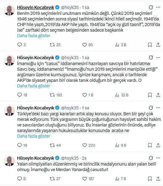 Eski AKP’li Hüseyin Kocabıyık’tan savcıya ‘Binali Yıldırım’ hatırlatması - Resim : 1